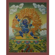 Tibetan Vajrapani Thangka Meaning