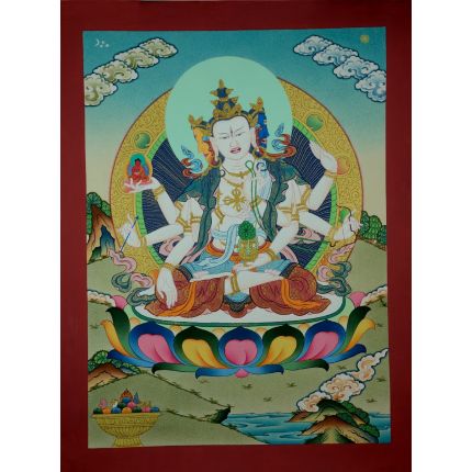17"x13" Namgyalma Thangka Painting