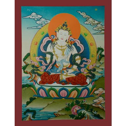 Vajrasattva Thangka God in Vajrayana Buddhism