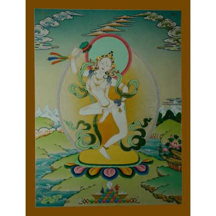 Machig Labdron Thangka Painting