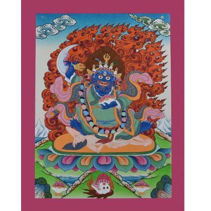 Bernagchen Mahakala Thangka