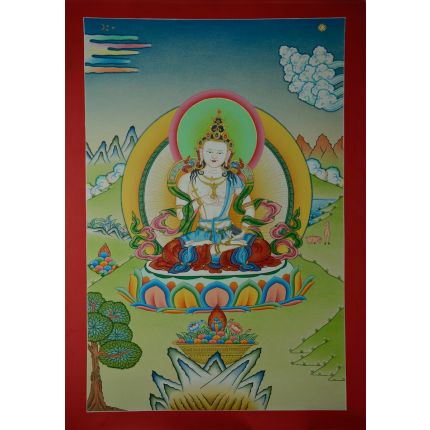 Dorje Sempa Vajrasattva Thangka