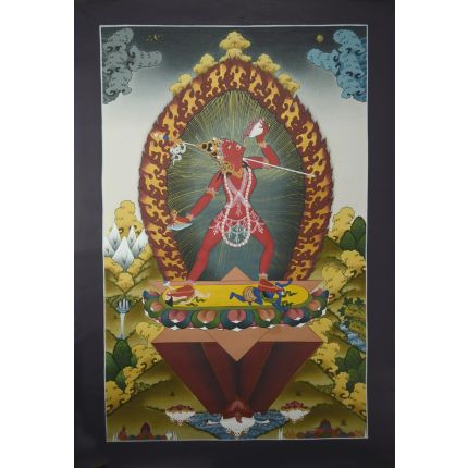 32”x22" Vajrayogini Thangka Painting