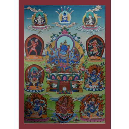Guhyasamaja Thangka
