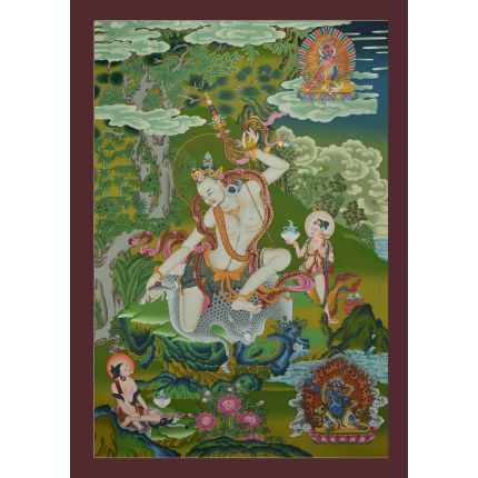 Mahasiddha  Naropa Thankga– 33”x 23.75”