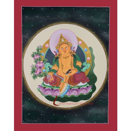 Small Zambala Thangka | Dzambhala